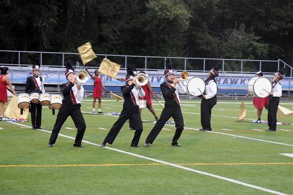 Annapolis High School Marching Band Performing